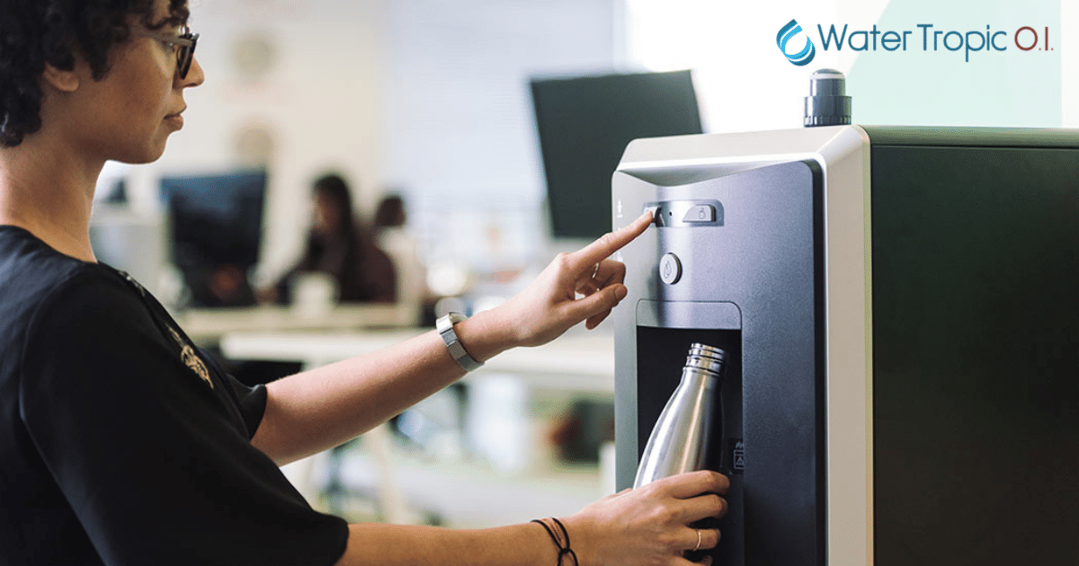 Fontaines à eau adaptées à tous les secteurs d'activités Water Tropic Réunion