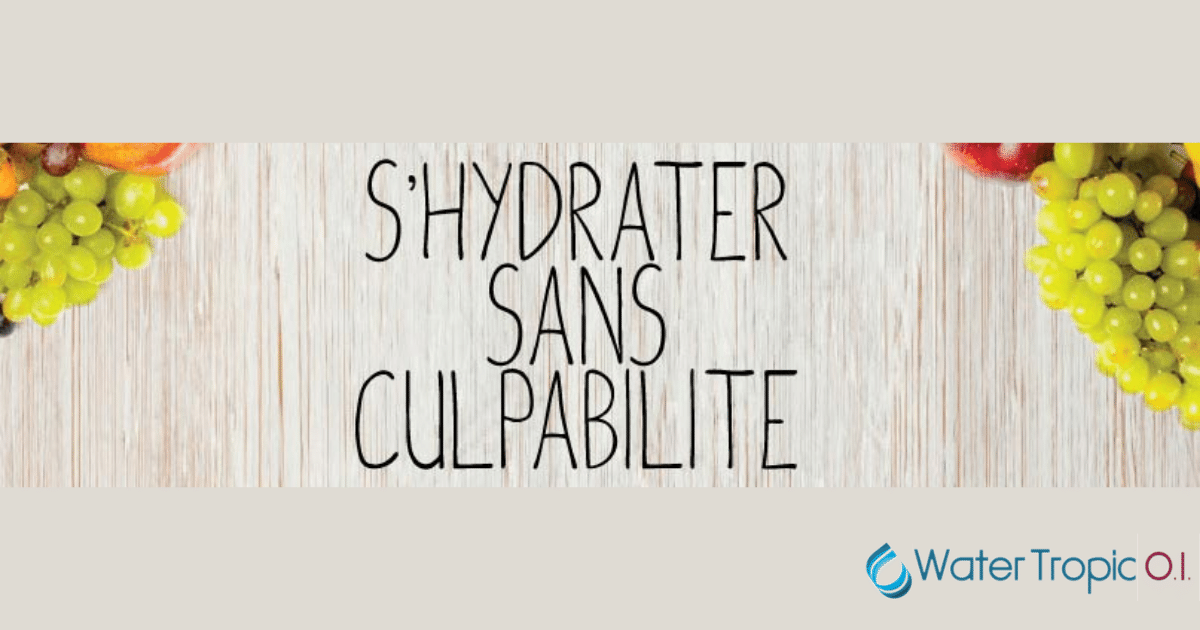 Recettes eau aromatisées - Water Tropic réunion